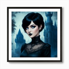 Dark Elegance Art Print