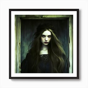 Gothic portrait of a woman Poster