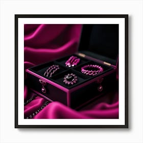 Pink Jewelry Box 3 Art Print