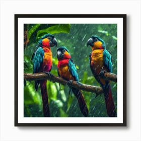 3birds Art Print