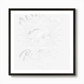 Always Be Yourself Be A Buffalo Bison Spirit Animal Art Print