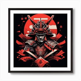 Samurai 10 Art Print