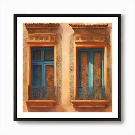 window marrakech In The Style Of Matisse Art Print