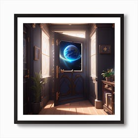 Doorway To Space 1 Art Print