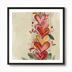 Heart Valentine'S Day Art Print