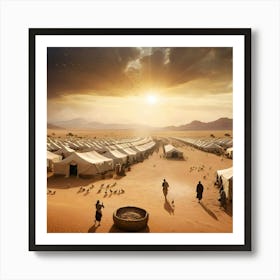 Sahara Desert Art Print