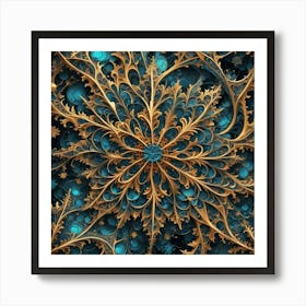 Fractal Art 6 Art Print