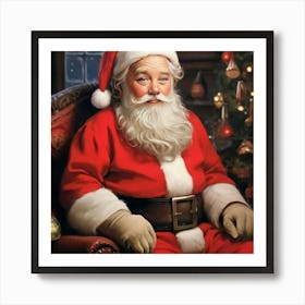 Santa Claus 1 Art Print