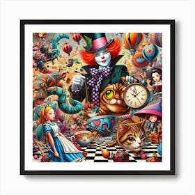 Alice In Wonderland 3 Art Print