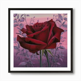 Red Rose 5 Art Print