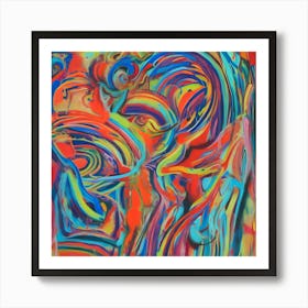 Abstract Painting 58 Art Print