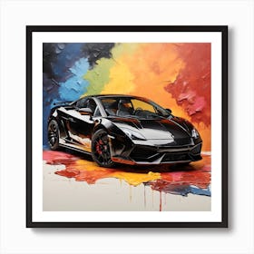 Lamborghini Gallardo Art Print