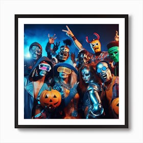 Halloween Party 37 Art Print