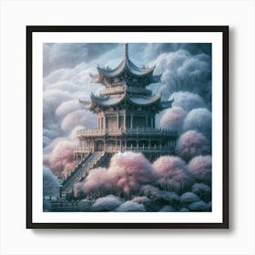 Chinese Pagoda 1 Art Print