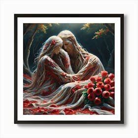 Love Of Roses Art Print