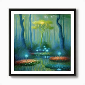 Fairy Forest Art Print