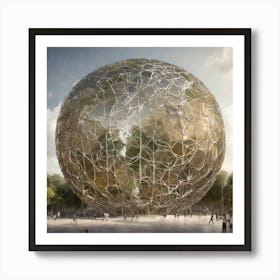 Amazon Sphere Art Print