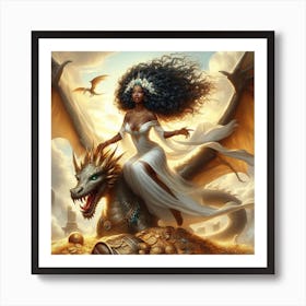 Mothers Of Dragons 7 Art Print