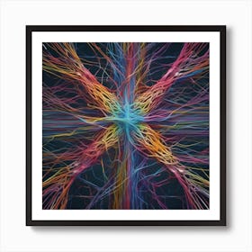 Cross Of Light Art Print