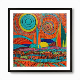 Abstract Painting Art Print