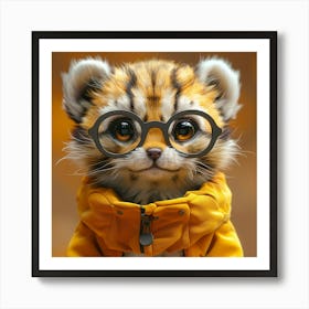 Tiger Cub 16 Art Print