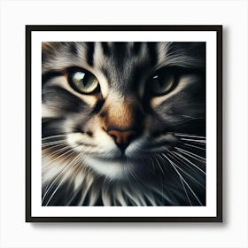 Portrait Of A Cat 5 Art Print