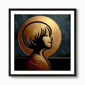 Golden Child Art Print