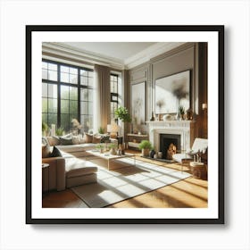 Living Room 4 Art Print