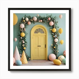 Easter Door 7 Art Print