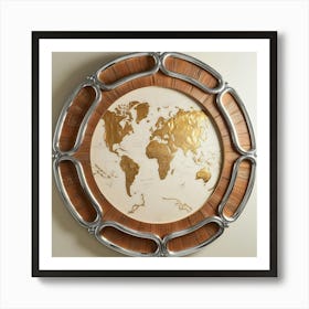 World Map Art Print