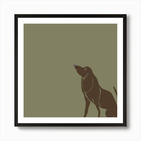 Dog Art Print Art Print