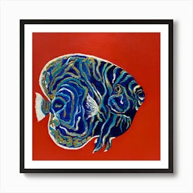 Blue Tang Art Print