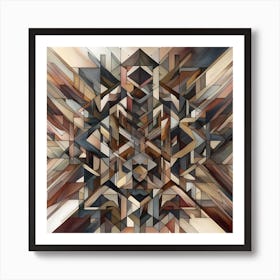 Geometric Pattern Art Print