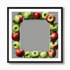 Apple Frame 4 Art Print