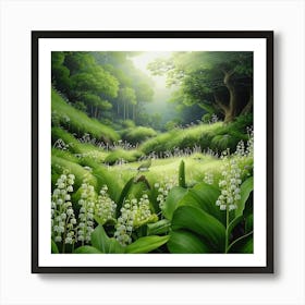 Lily Of The Valley 11 Art Print