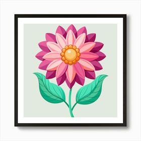 Pink Flower Poster