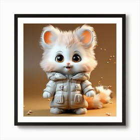 Cute Cat 15 Art Print