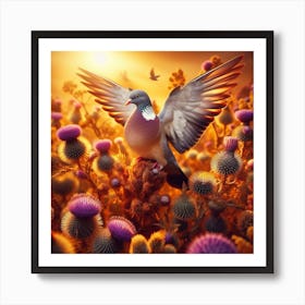 Pigeon Heaven Art Print