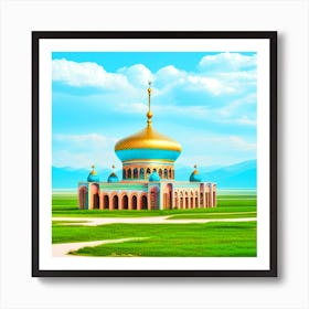 Islamic Mosque 17 Art Print