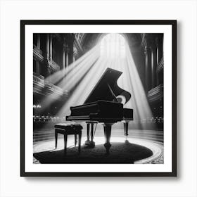 Grand Piano Art Print