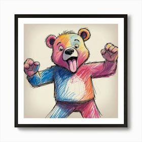 Teddy Bear 13 Art Print