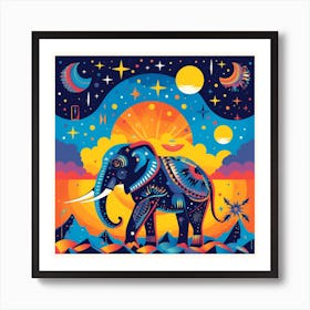 Elephant 2 Art Print