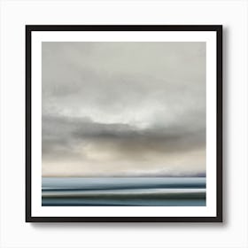 Ocean View Square Art Print