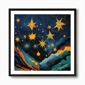 Stars In The Sky Art Print