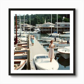 The Old Marina ~Reimagined 72 Art Print