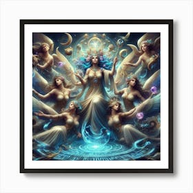 Goddesses Art Print