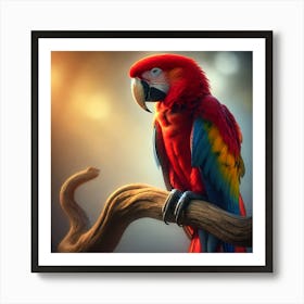 Parrot 25 Art Print