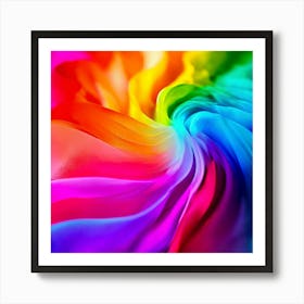 Colorful Brightness Colors Vibrant Pastel Power Gradient Vivid Luminous Radiant Bright S (4) Art Print