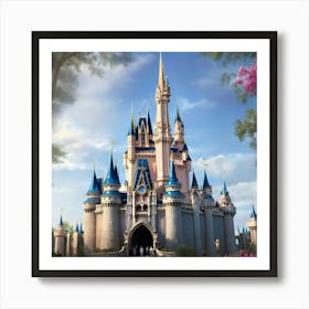 Cinderella Castle Art Print 5 Art Print