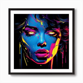 Splatter Painting 1 Art Print